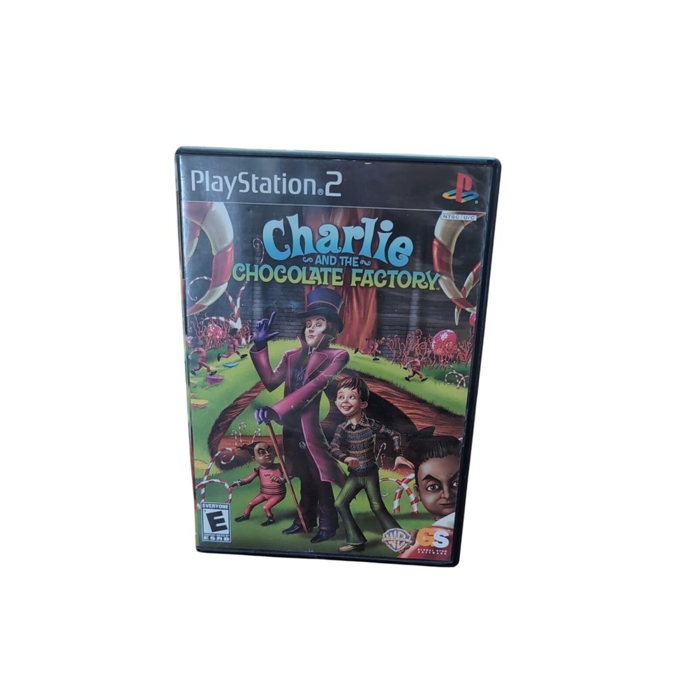 Charlie‎ and the Chocolate Factory (Sony PlayStation 2, 2005) PS2 Complete CIB